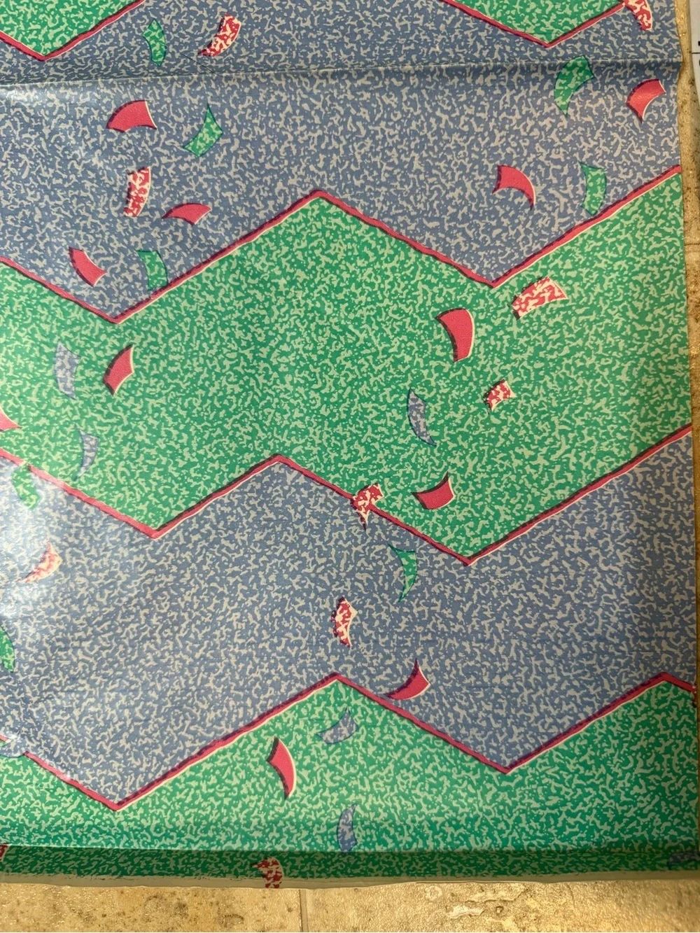 5 Vintage Wrapping Paper Sheets Lot 1980’s/90’s